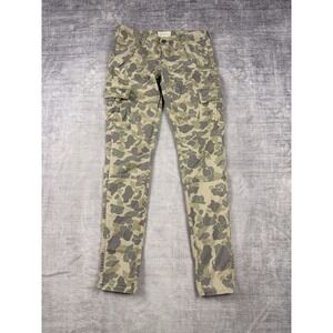 Denim & Supply Ralph Lauren Pants Womens 26‎ Duck Camoflage Vtg Skinny Cargo Y2K